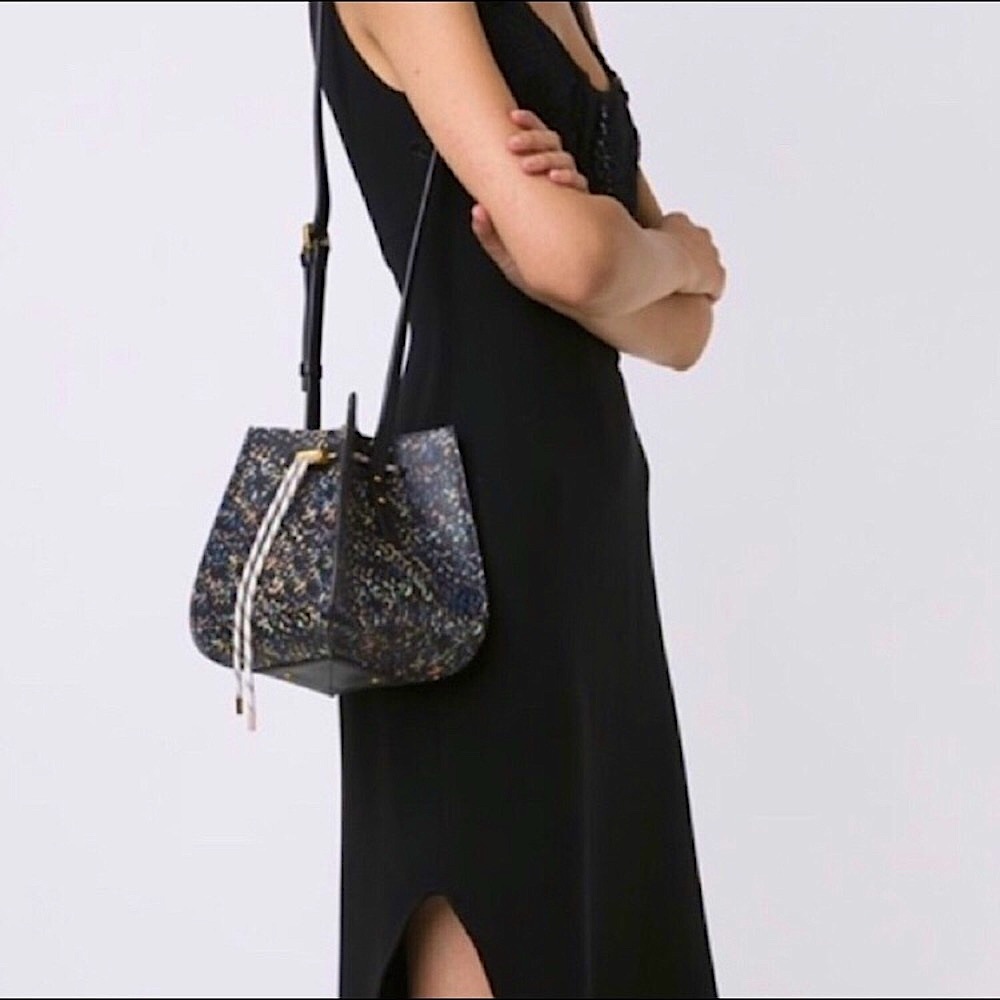 Maiyet Sia Mini Bucket Bag Multi Color Leather
